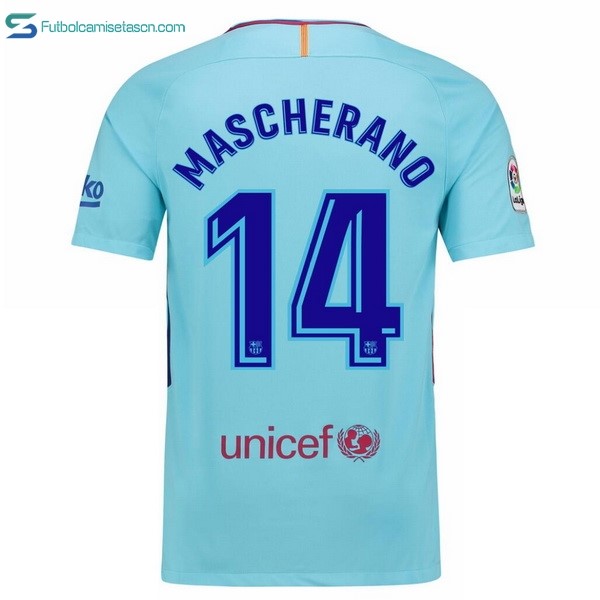 Camiseta Barcelona 2ª Mascherano 2017/18